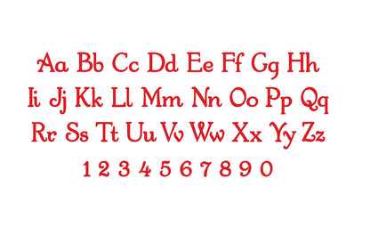 Birth Announcement Template and Mini Font Set