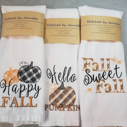 Fall Pumpkin Thanksgiving Kitchen Set