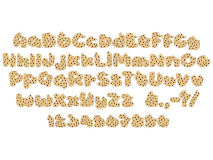 Bitten Cookie Feltie Font