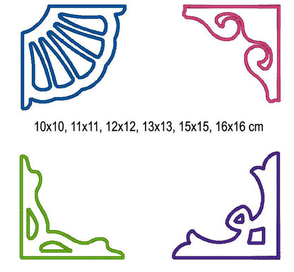 Blanket Corner Monogram Frame