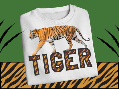 Tiger print embroidery Font MINI sizes machine embroidery designs Tiger