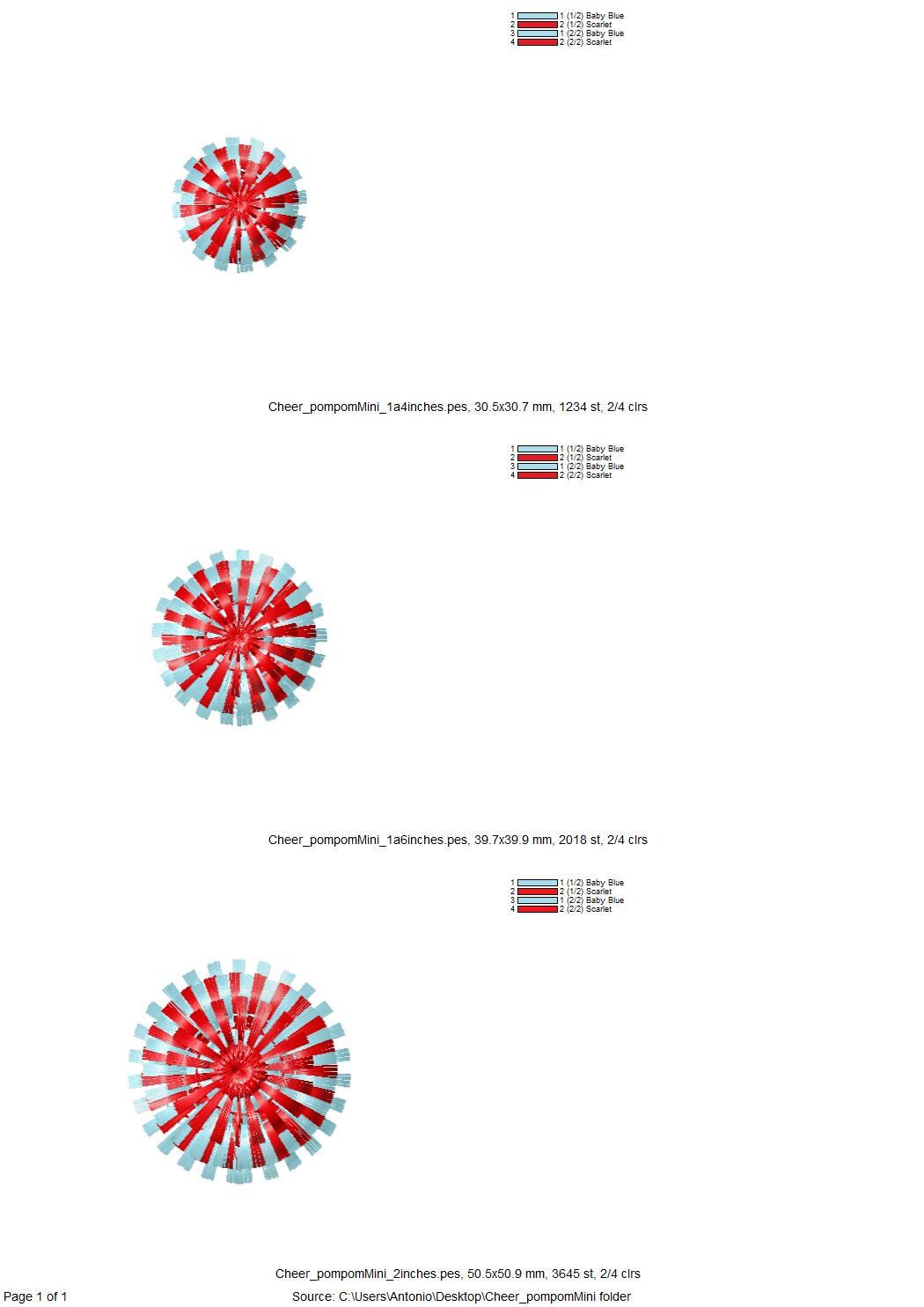 Fringed Cheerleader Pom Poms