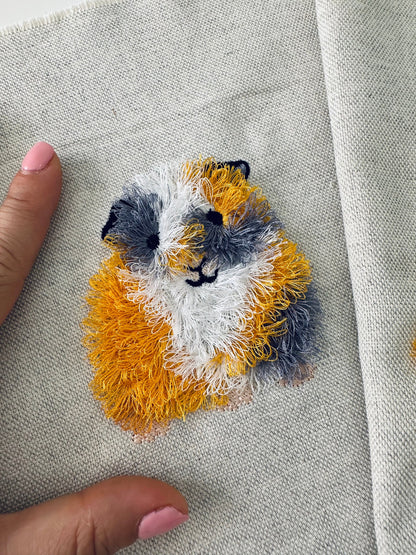 Fringed Cavy Guinea Pig Piggie