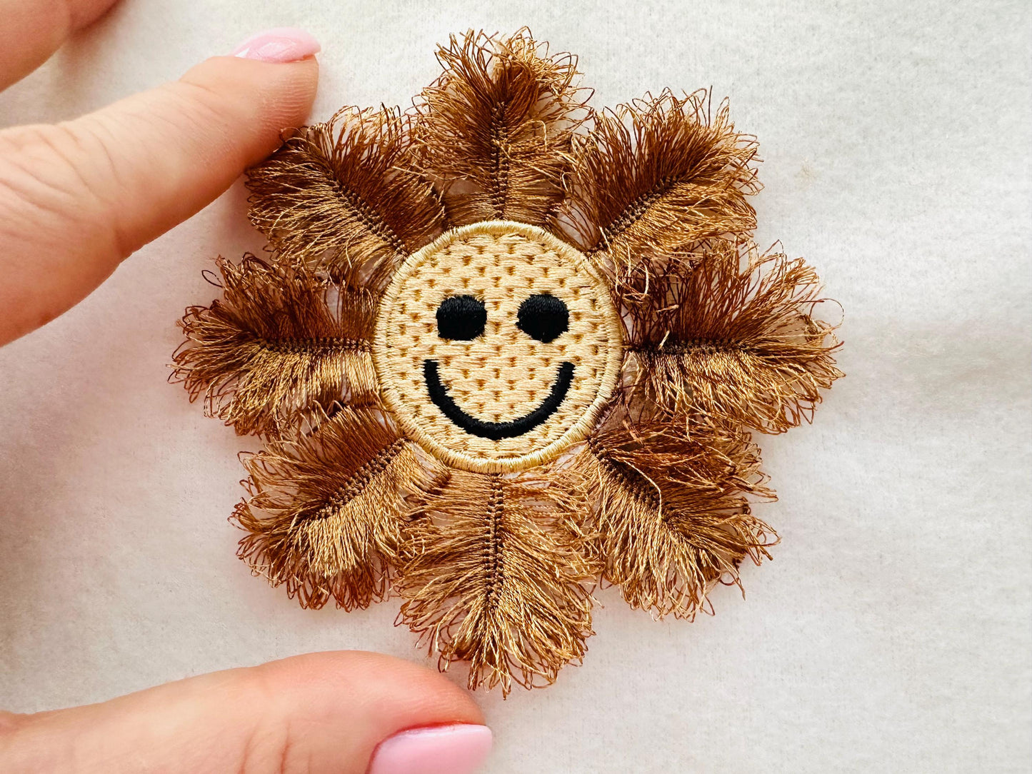 Happy Fringed Smiling Sun