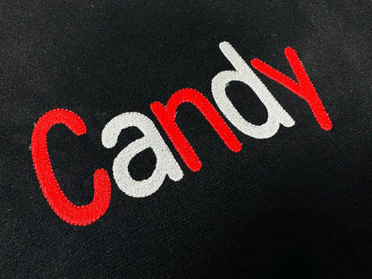 Fill Stitch Narrow Thin Font