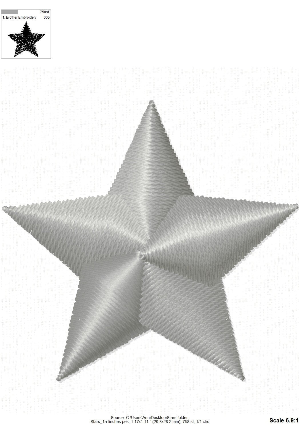 Mini Star Accent