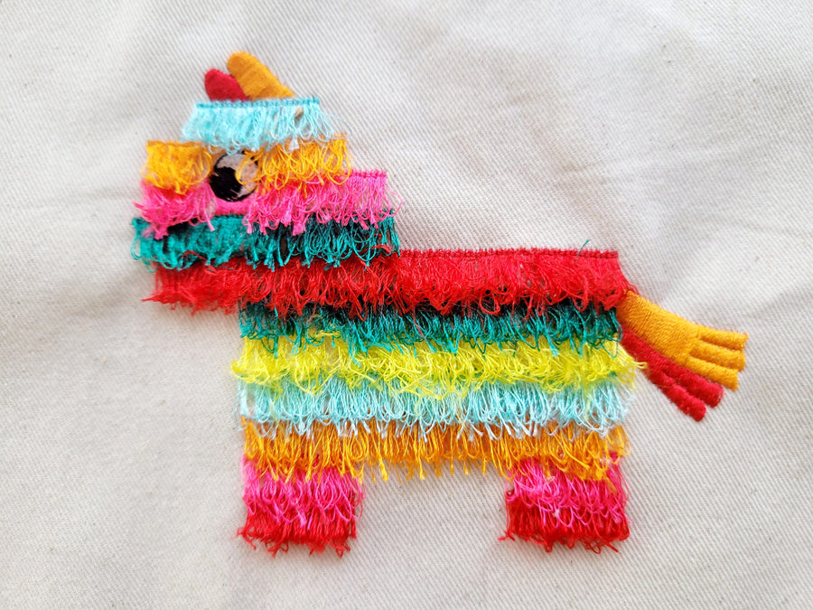 Multicolor Fringed Party Piñata