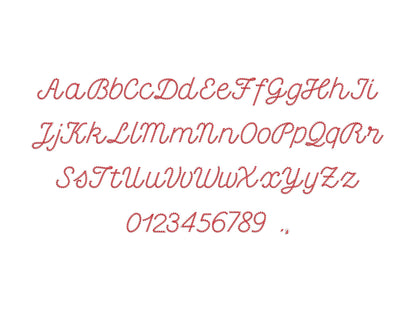 Classy Candy Cane Handwritten Font