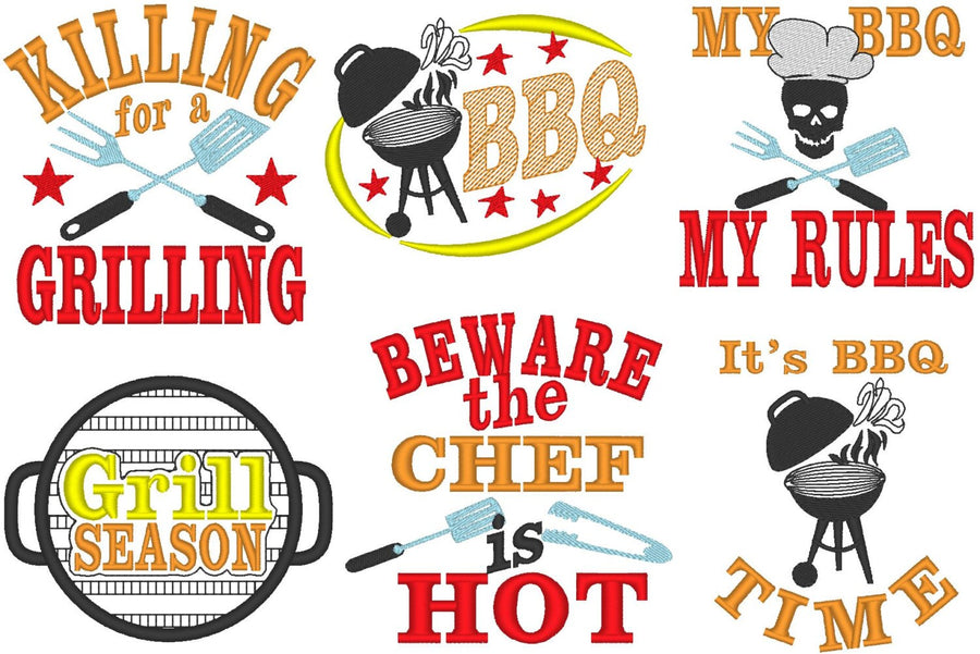 Grill BBQ Apron for Men Set