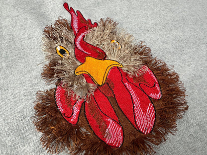 Fringed Chicken Face