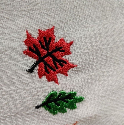 Autumn Fall Mini Leaf Set of 2