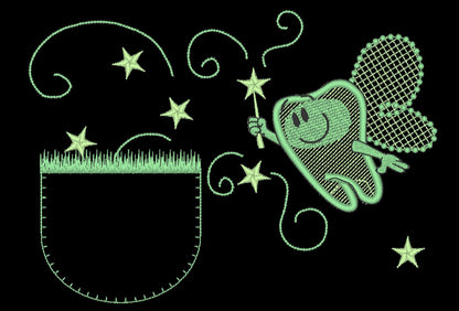 Tooth Fairy Pillow In The Hoop