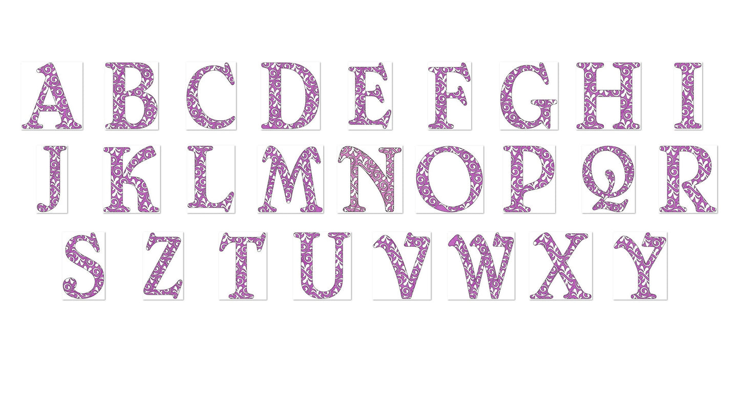 Frozen Curl Swirl Font