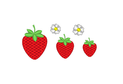 Mini Strawberry and Flower