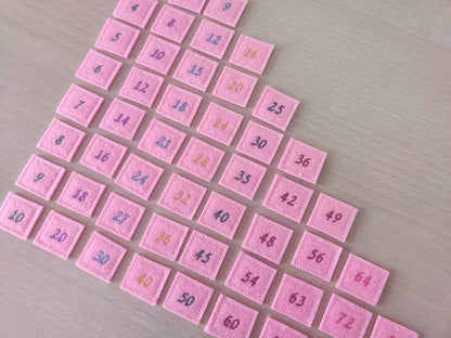 Memory Game Mathematics Multiplication