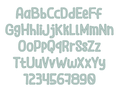 Light Stitch Kids Baby Font