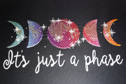 It's Just a Phase Iridescent Moon