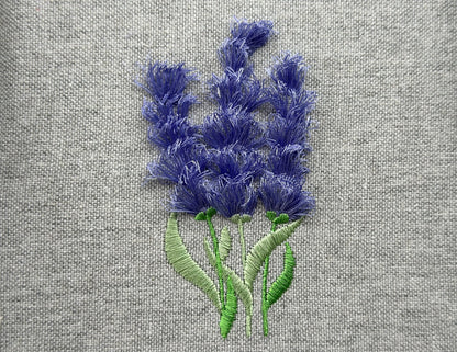 Fringed Lavender Flower Stem