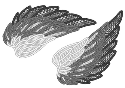 Iridescent Angel Wings FSL