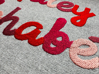 Fill Stitch Handwritten Beauty Font Haley