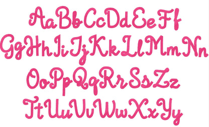 Fill Stitch Handwritten Beauty Font Haley