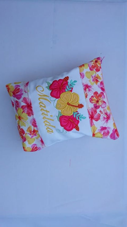 Summer Hawaii Hibiscus Applique