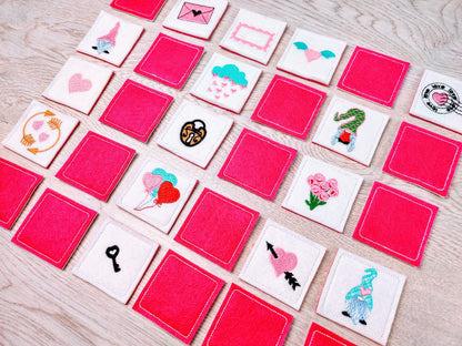 Memory Game Valentine Gnomes ITH