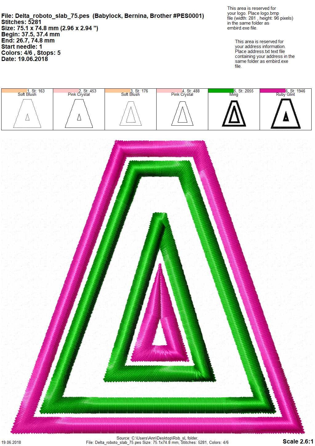 2-Layer Applique Sororities Greek Font