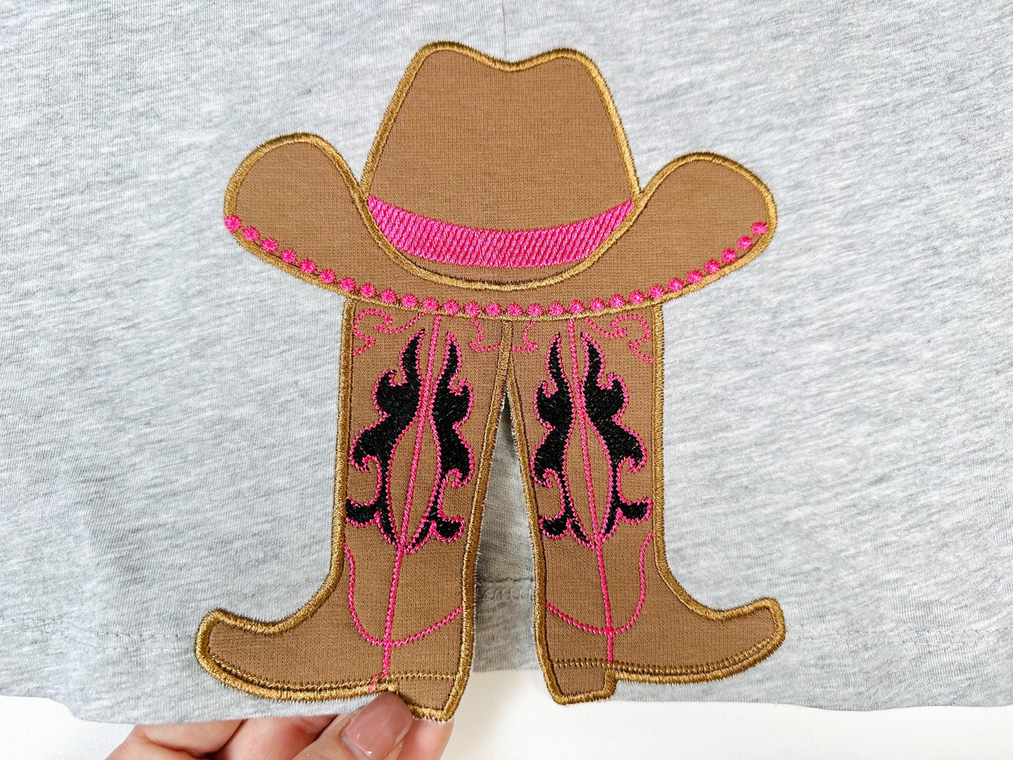 Cowgirl Cowboy Boots And Hat