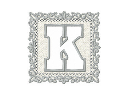 Royal Embossed Terry Towel Monogram