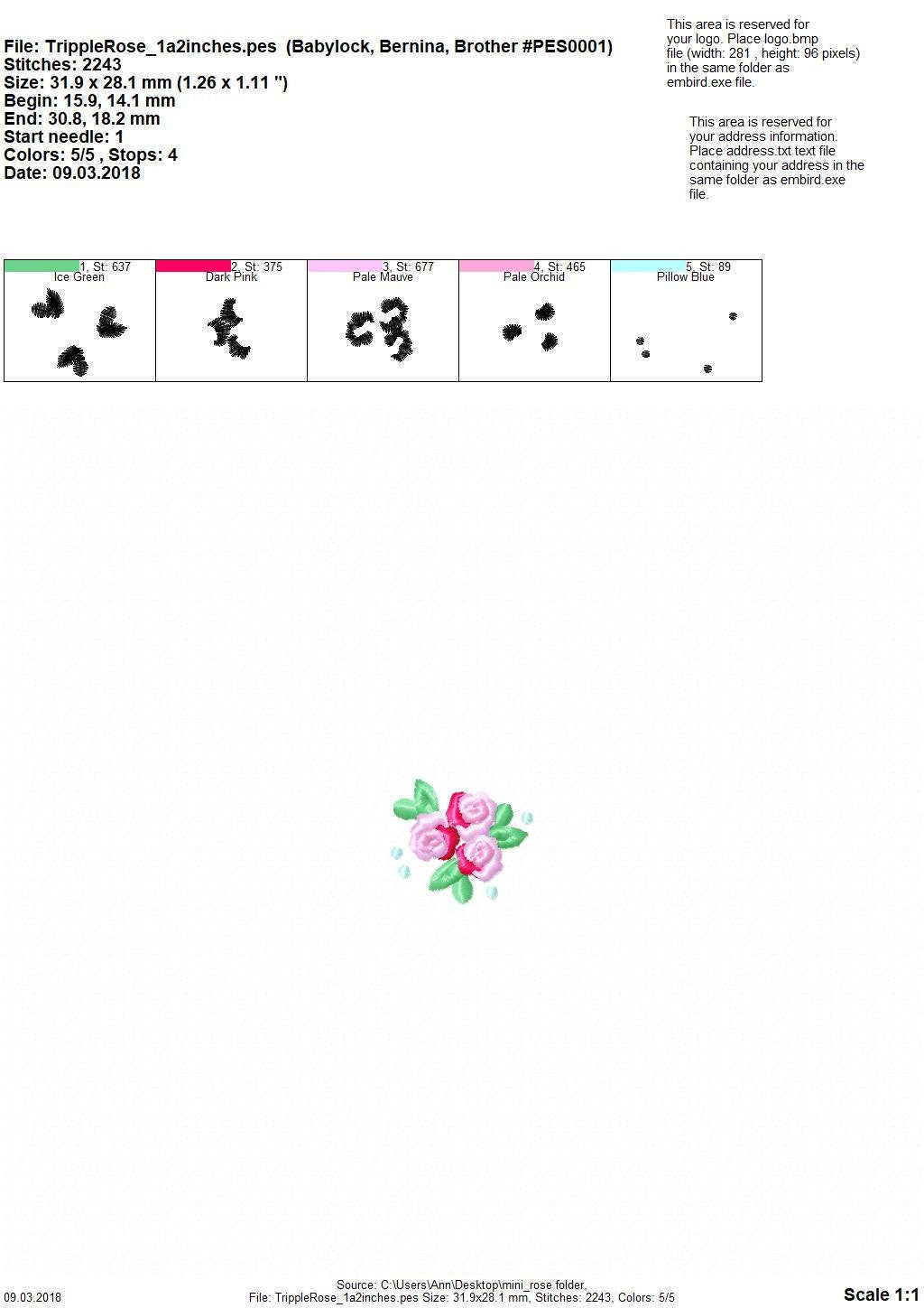 Accent Mini Rose Set