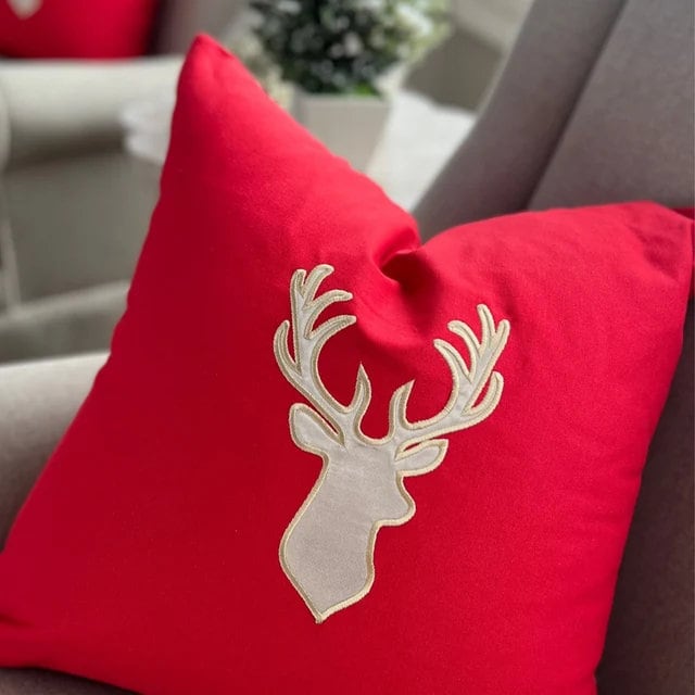 Buck Deer Head Applique