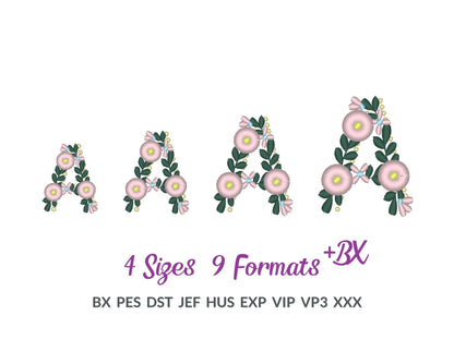 Fringed Mini Daisy Floral Font