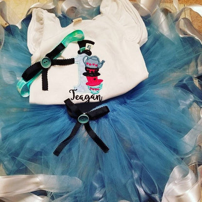 Wonderland Mad Hatter Birthday Number One