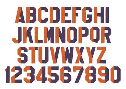 Block Varsity Collegiate Split Font
