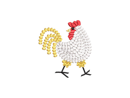 Chain Stitch Chicken