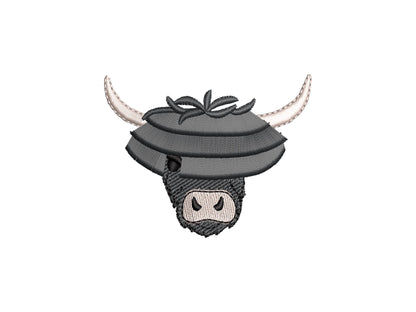 Mini Fringed Highland Cow