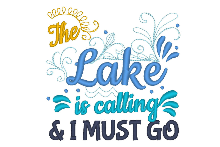 The Lake is Calling and I Must Go