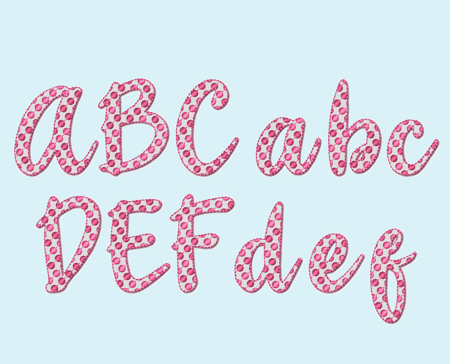 Polka Dot Minnie Mouse Font