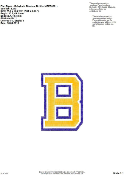 2-Color Athletic Sport High Team Font