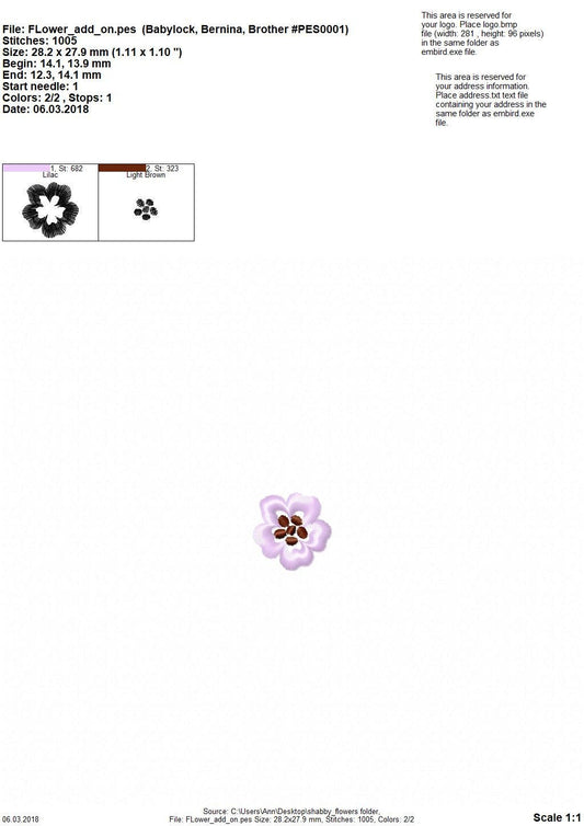 Shabby Chic Floral Rose Bouquet