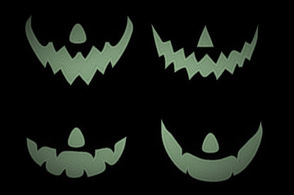 Facemask Jack-o-Lantern Pumpkin