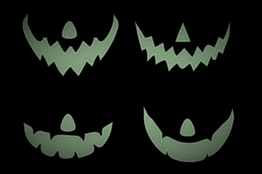 Facemask Jack-o-Lantern Pumpkin