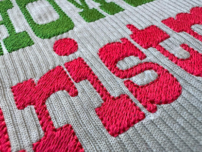 Fill Stitch Western Block Font