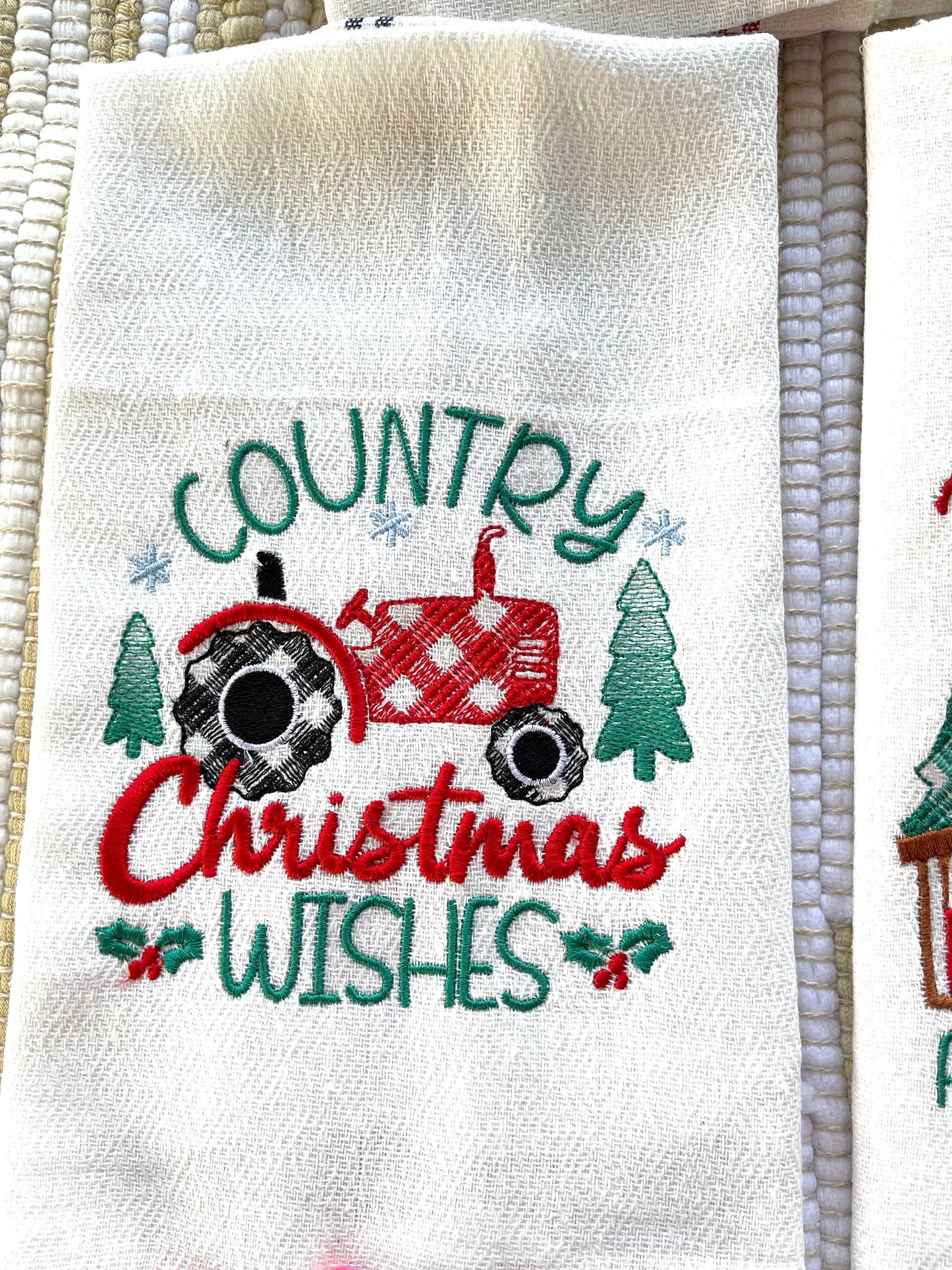 Country Christmas Wishes Saying