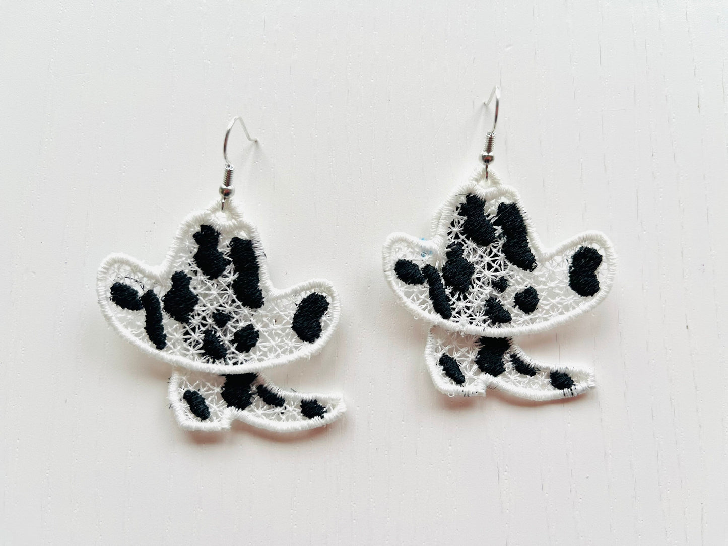 Cowboy Cowgirl Boots and Hat Earrings