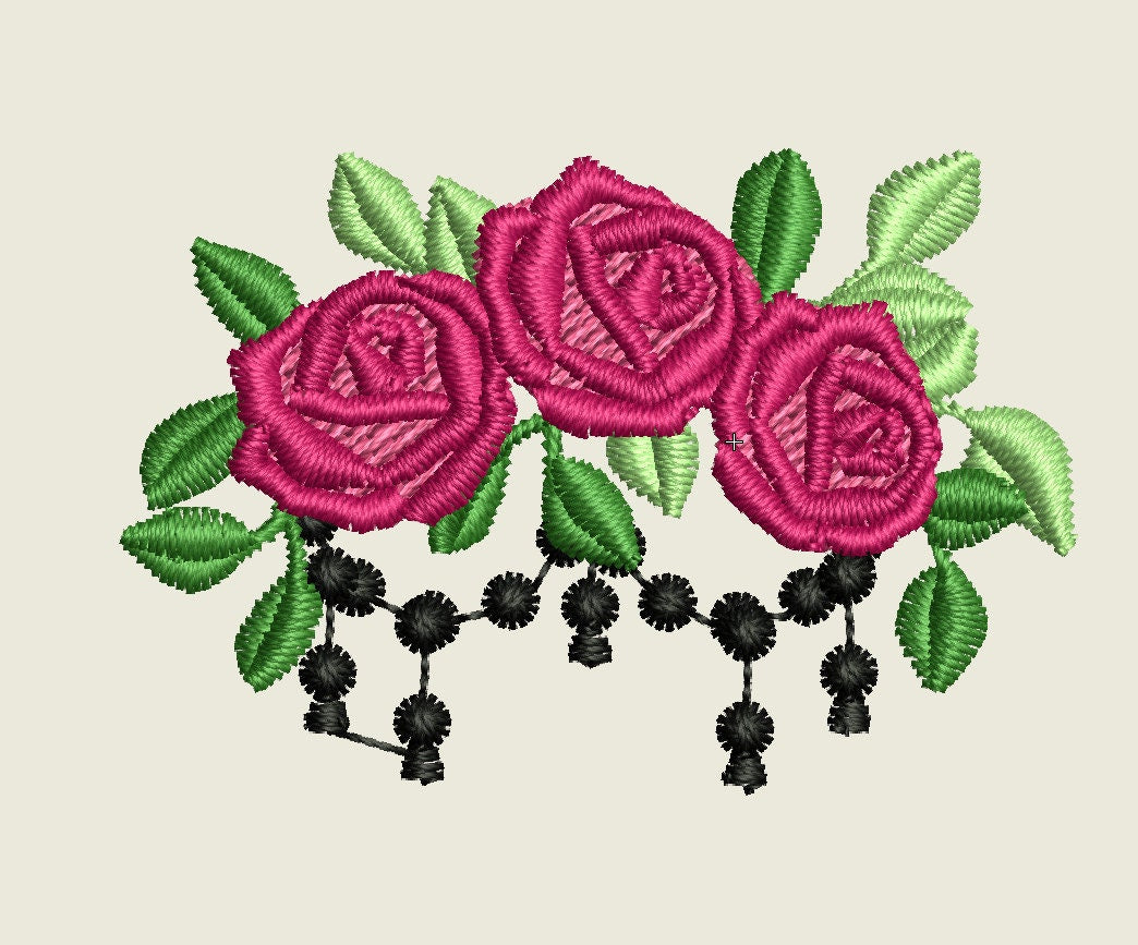 Accent Floral Rose Bouquet with Chain