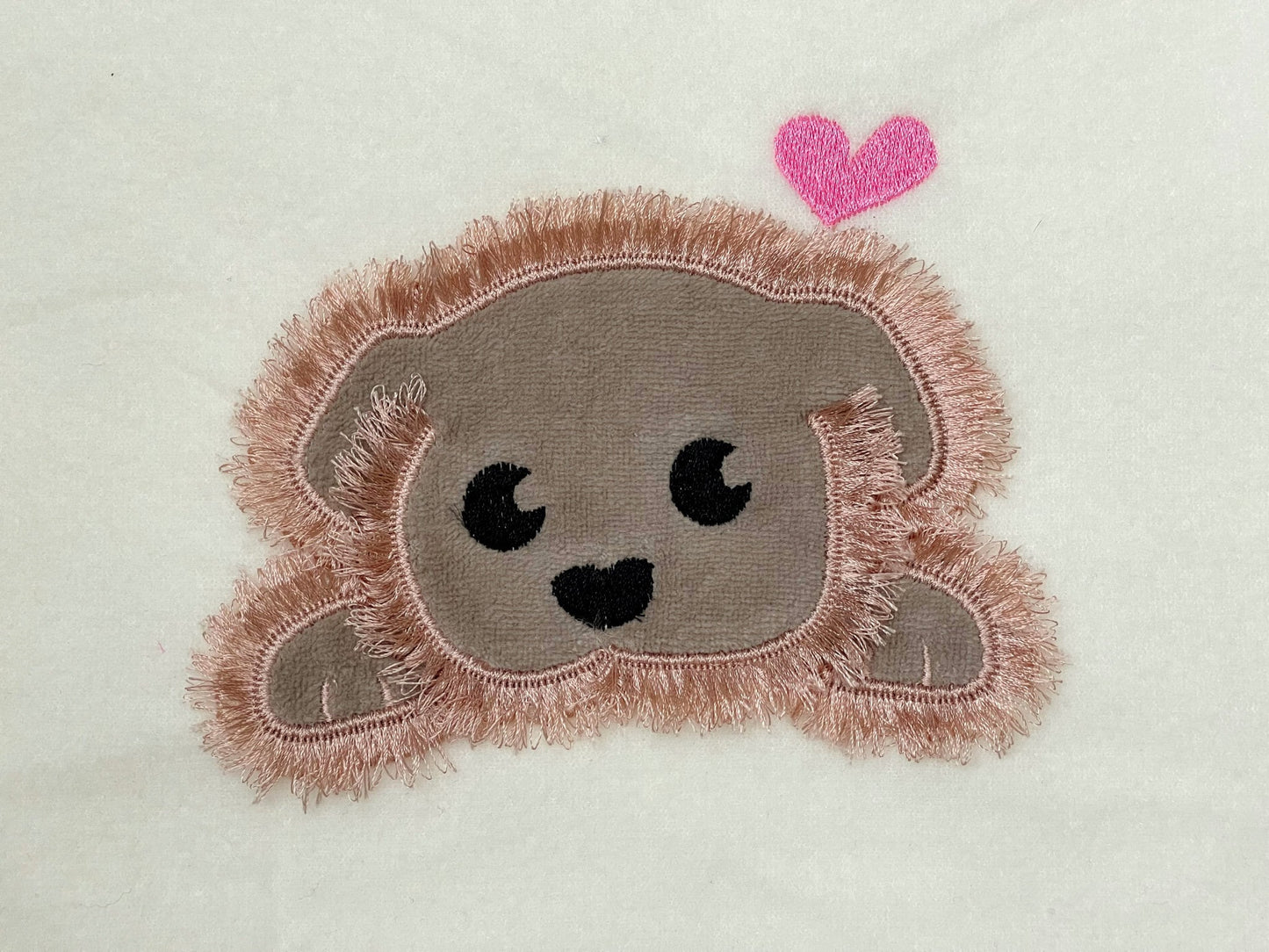 Fringed Kids Baby Puppy Dog