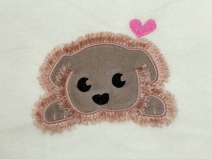 Fringed Kids Baby Puppy Dog