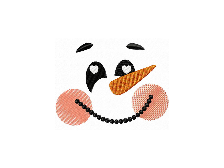 Doll Snowman Face Set of 5